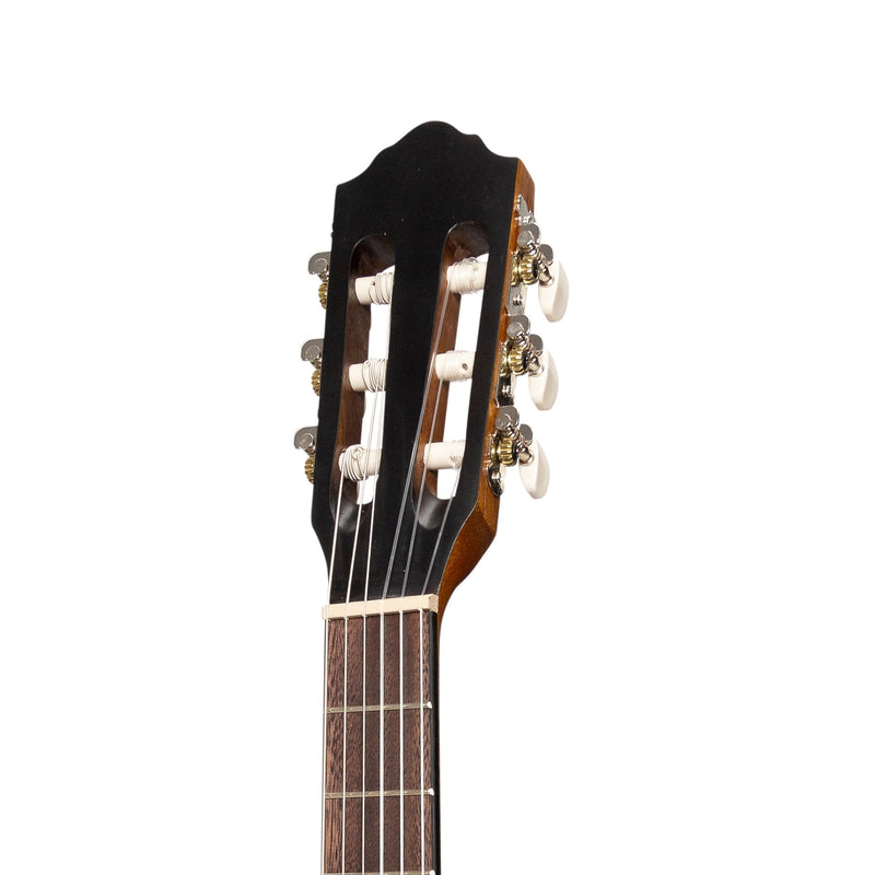 MP-SJ34PT-KOA-Martinez 'Slim Jim' 3/4 Size Electric Classical Guitar Pack with Pickup/Tuner (Koa)-Living Music