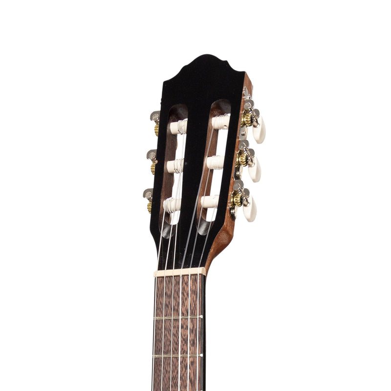 MP-SJ34PT-MWD-Martinez 'Slim Jim' 3/4 Size Electric Classical Guitar Pack with Pickup/Tuner (Mindi-Wood)-Living Music