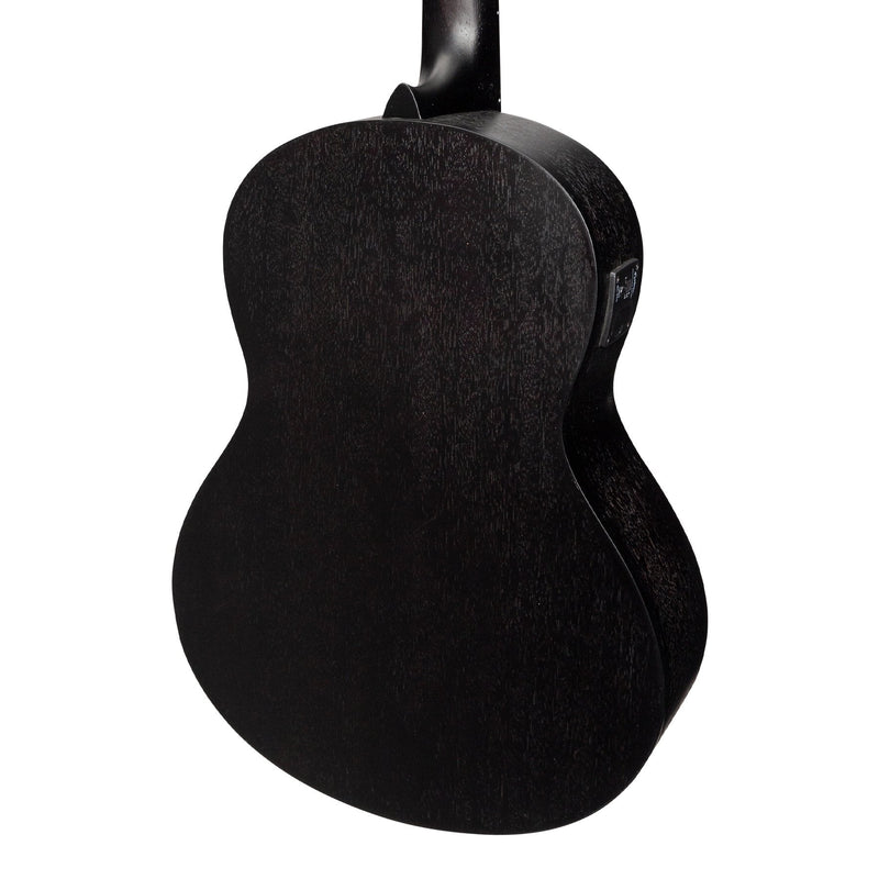 MP-SJ34T-BLK-Martinez 'Slim Jim' 3/4 Size Student Classical Guitar Pack with Built In Tuner (Black)-Living Music