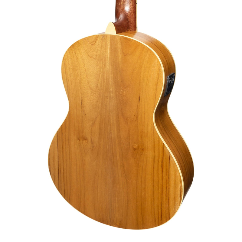 MP-SJ34T-JTK-Martinez 'Slim Jim' 3/4 Size Student Classical Guitar Pack with Built In Tuner (Jati-Teakwood)-Living Music