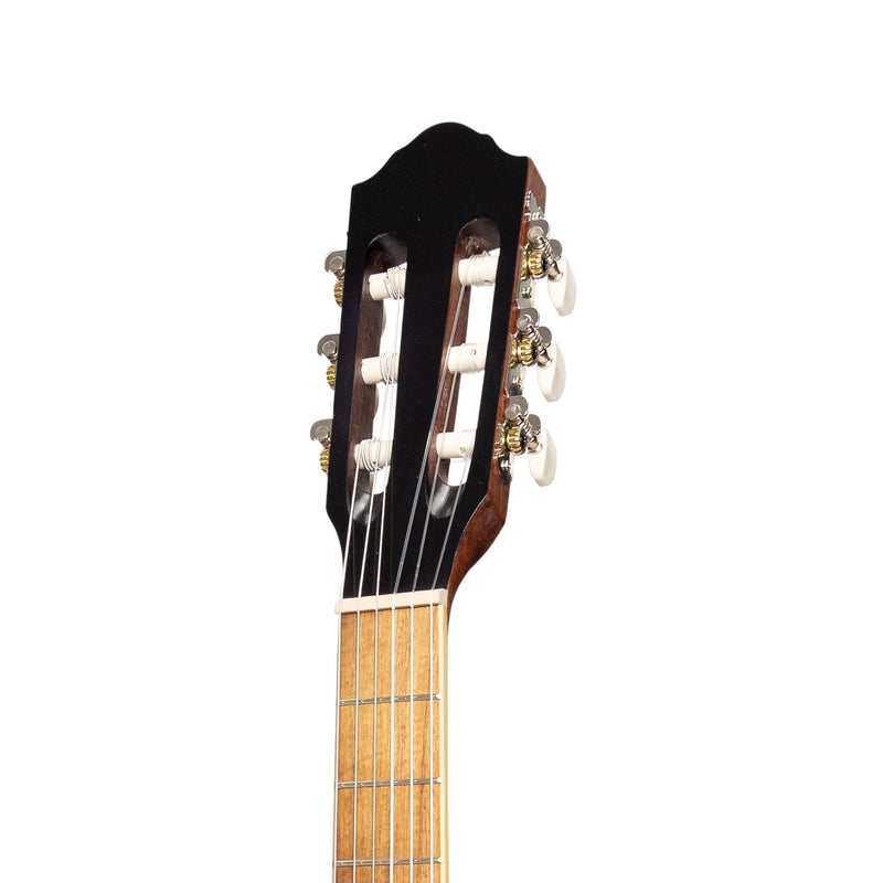 MP-SJ34T-JTK-Martinez 'Slim Jim' 3/4 Size Student Classical Guitar Pack with Built In Tuner (Jati-Teakwood)-Living Music