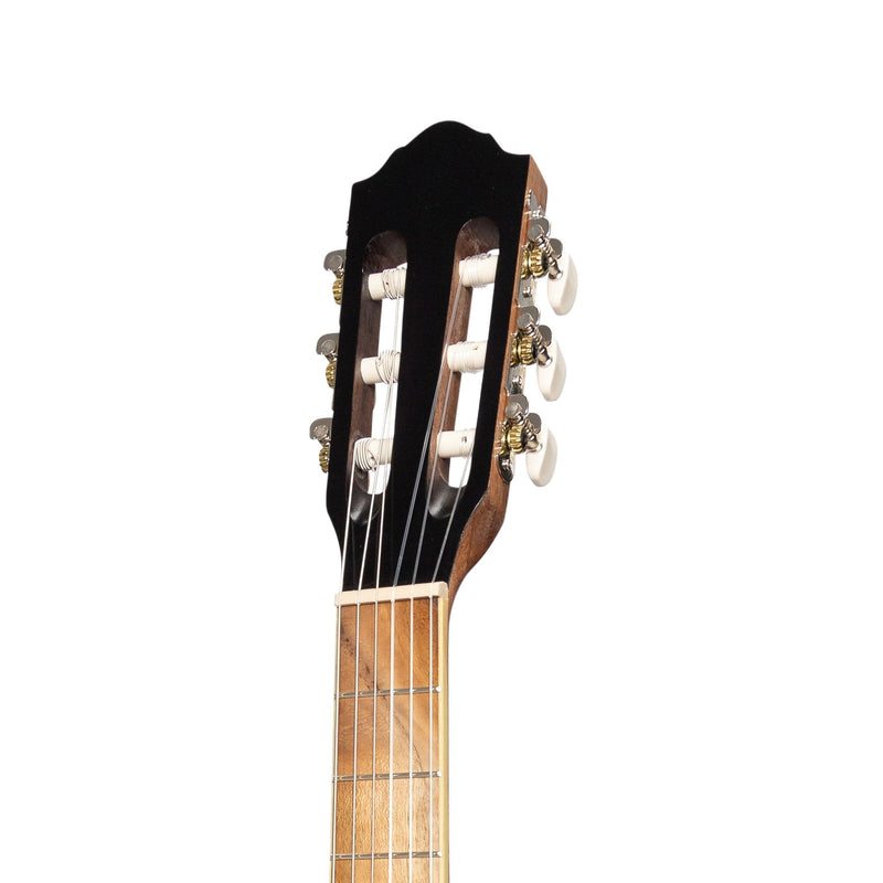MP-SJ34T-SJ-Martinez 'Slim Jim' 3/4 Size Student Classical Guitar Pack with Built In Tuner (Spruce/Jati-Teakwood)-Living Music