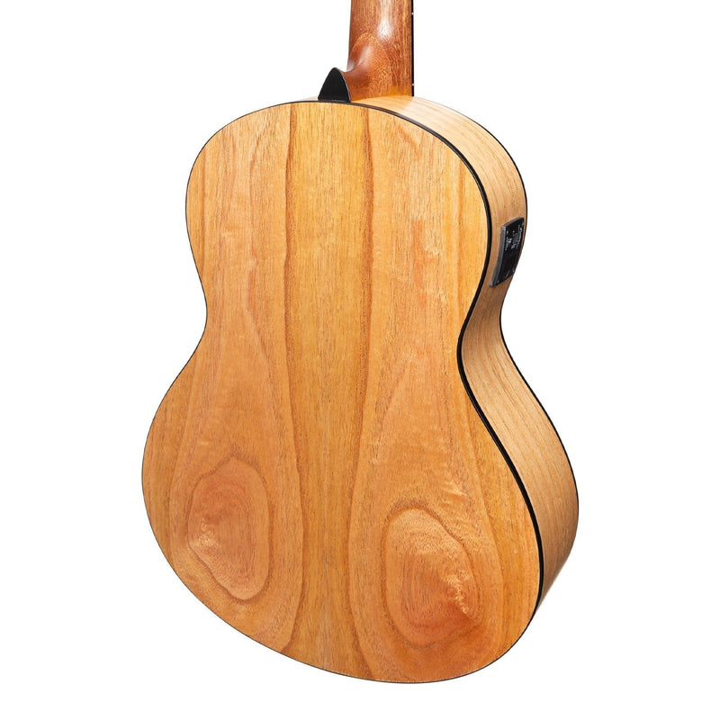 -Martinez 'Slim Jim' 3/4 Size Student Classical Guitar Pack with Built In Tuner (Spruce/Mahogany)-Living Music
