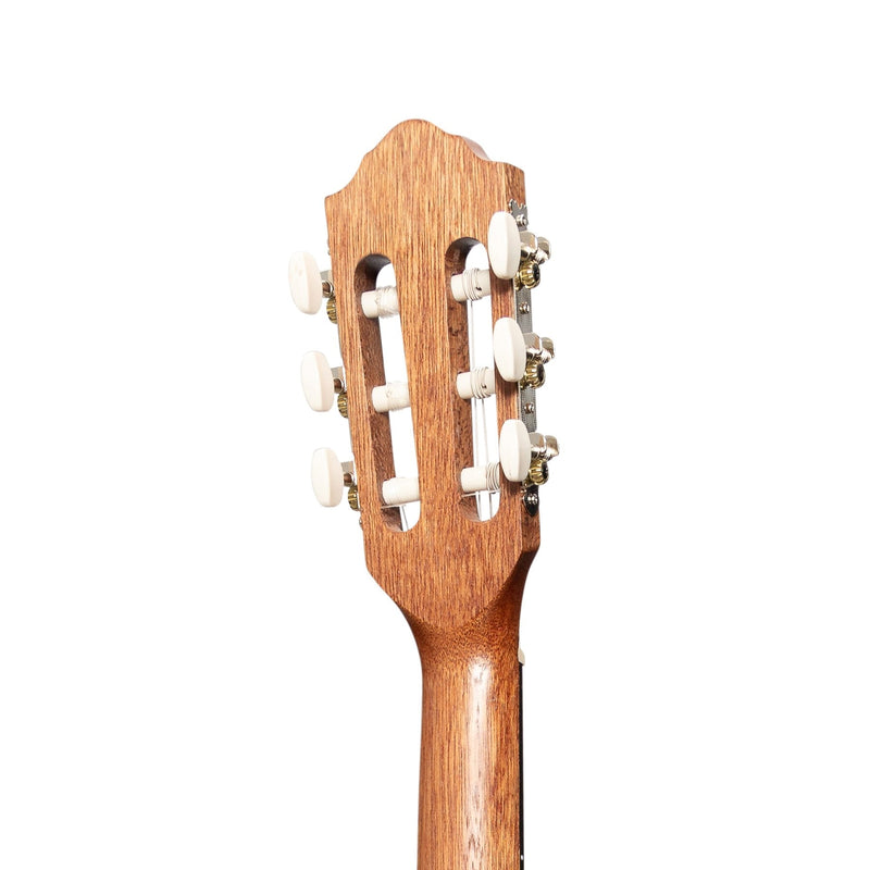 -Martinez 'Slim Jim' 3/4 Size Student Classical Guitar Pack with Built In Tuner (Spruce/Mahogany)-Living Music