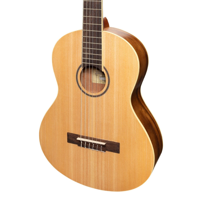 MP-SJ34T-SR-Martinez 'Slim Jim' 3/4 Size Student Classical Guitar Pack with Built In Tuner (Spruce/Rosewood)-Living Music