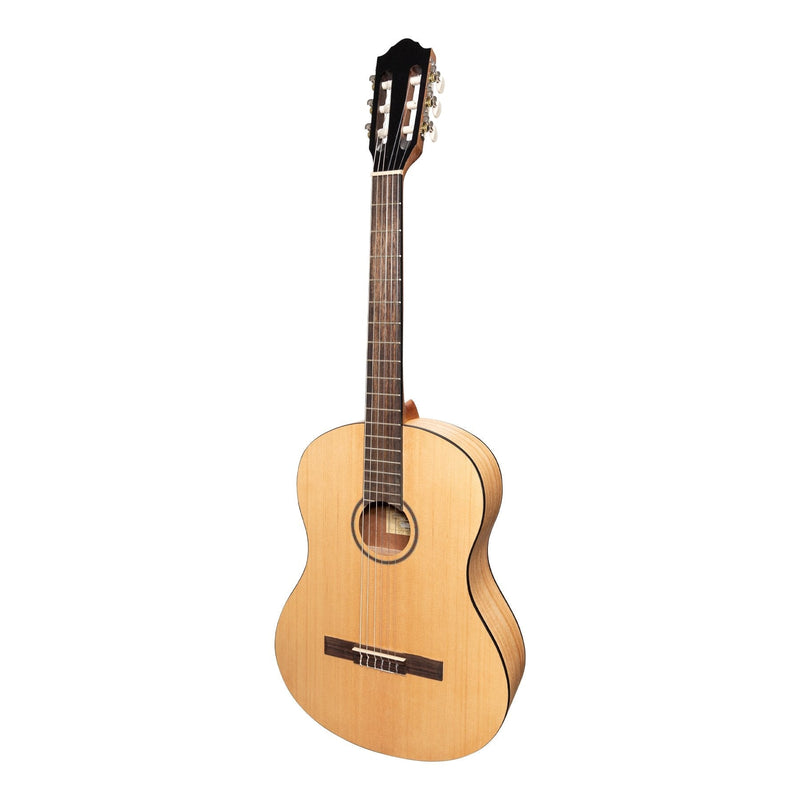 MP-SJ44T-SM-Martinez 'Slim Jim' Full Size Student Classical Guitar Pack with Built In Tuner (Spruce/Mahogany)-Living Music