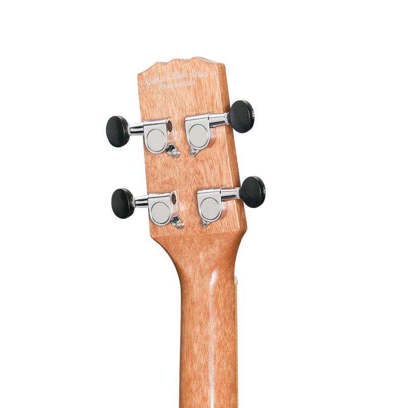 -Martinez 'Southern Belle 8 Series' Koa Solid Top Electric Tenor Ukulele with Hard Case (Natural Gloss)-Living Music