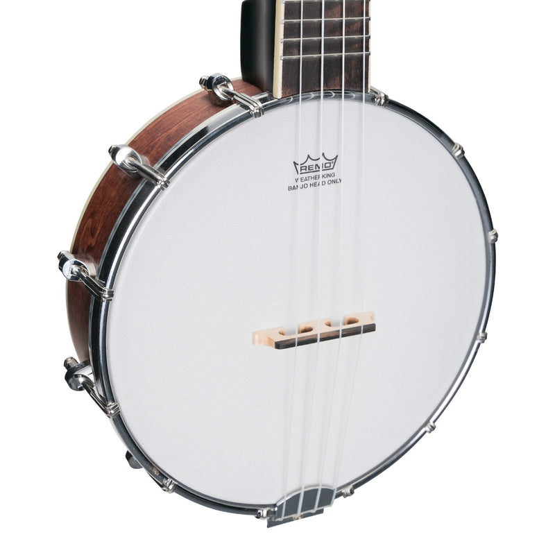 MBU-24-NST-Martinez 'Southern Belle Banjolele' 24 Inch Banjo Ukulele-Living Music