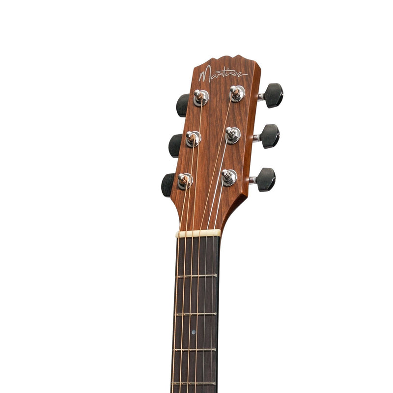 -Martinez 'Southern Star Series' Mahogany Solid Top Acoustic-Electric Dreadnought Cutaway Guitar (Satin Sunburst)-Living Music