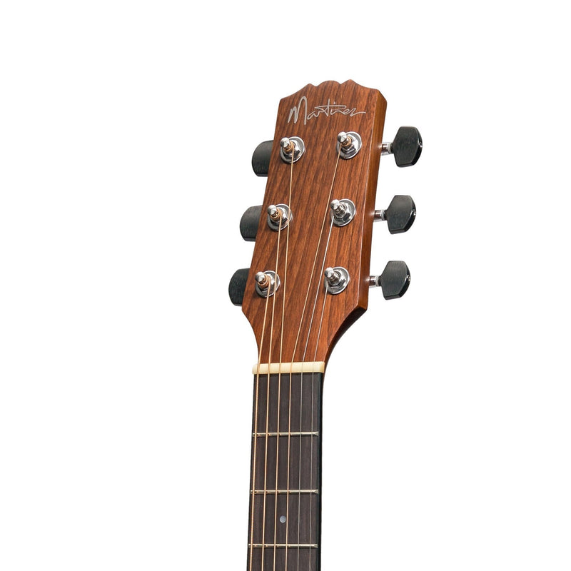 MTT-6-NST-Martinez 'Southern Star Series' Mahogany Solid Top Acoustic-Electric TS-Mini Guitar (Satin Sunburst)-Living Music