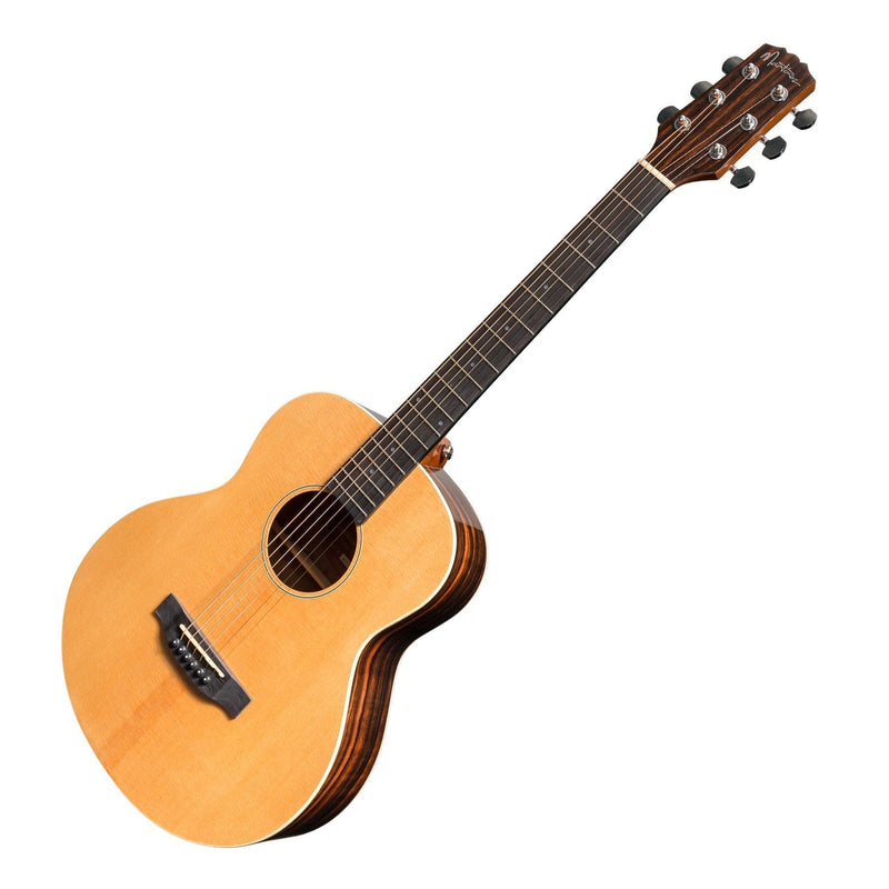 MTT-7-NGL-Martinez 'Southern Star Series' Spruce Solid Top Acoustic-Electric TS-Mini Guitar (Natural Gloss)-Living Music