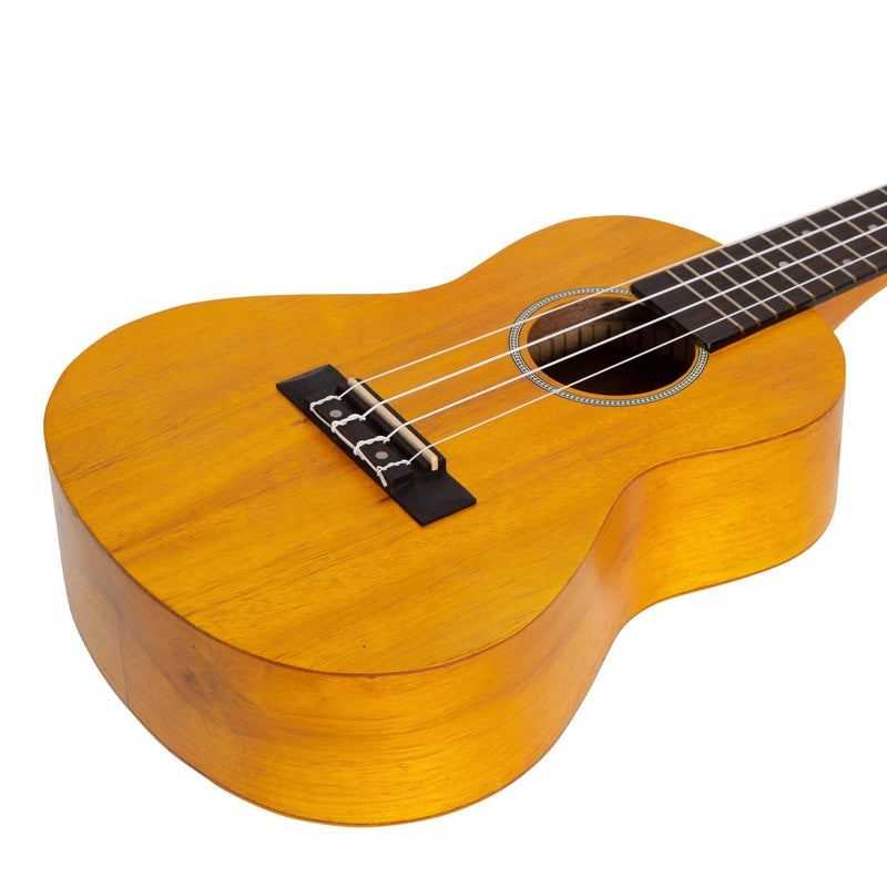 MCU-A30-NST-Mojo 'A30 Series' All Acacia Concert Ukulele (Natural Satin)-Living Music