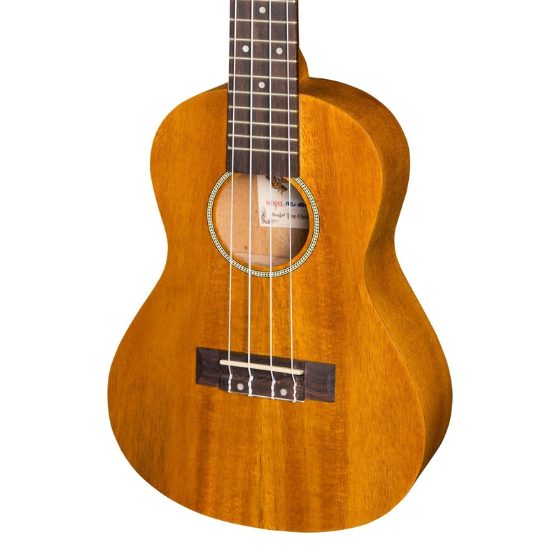 MCU-A30P-NST-Mojo 'A30 Series' All Acacia Electric Concert Ukulele (Natural Satin)-Living Music