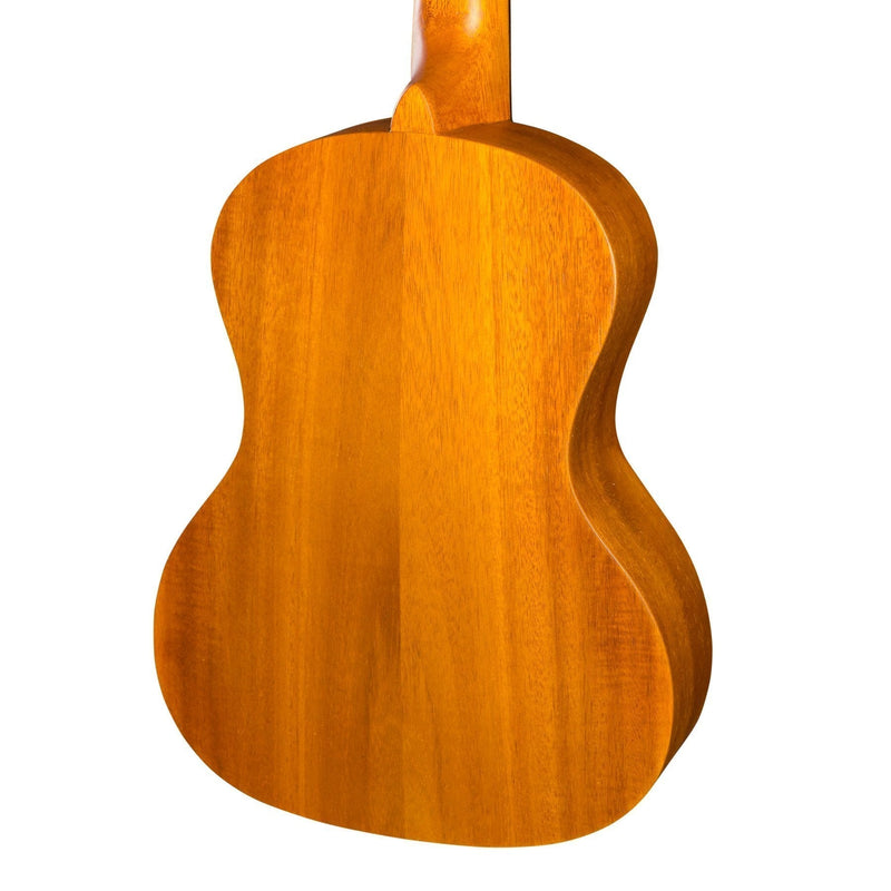 MTU-A30P-NST-Mojo 'A30 Series' All Acacia Electric Tenor Ukulele (Natural Satin)-Living Music