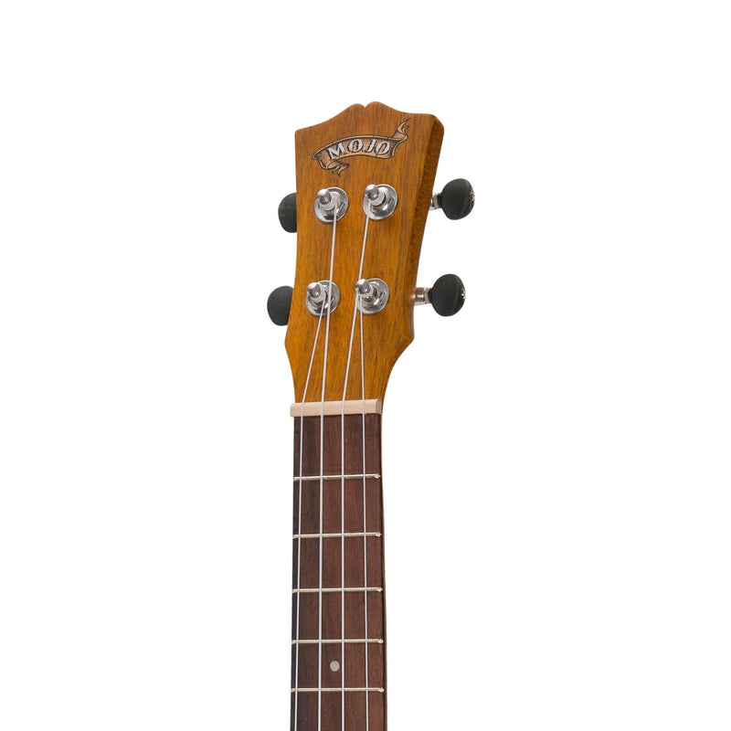 MTU-A30ET-NST-Mojo 'A30 Series' All Acacia Electric Tenor Ukulele with Built-in Tuner (Natural Satin)-Living Music