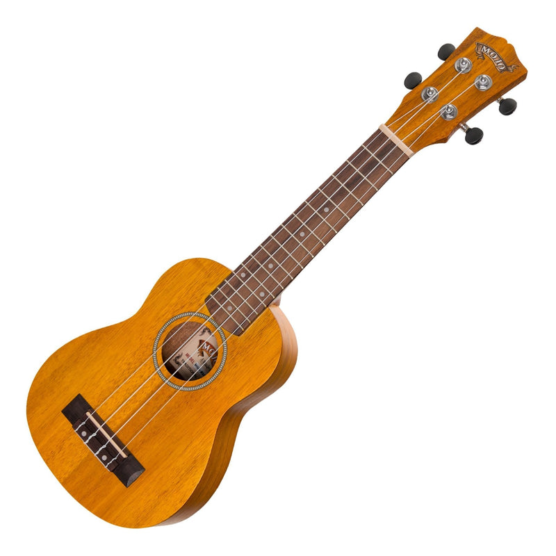 MSU-A30-NST-Mojo 'A30 Series' All Acacia Soprano Ukulele (Natural Satin)-Living Music