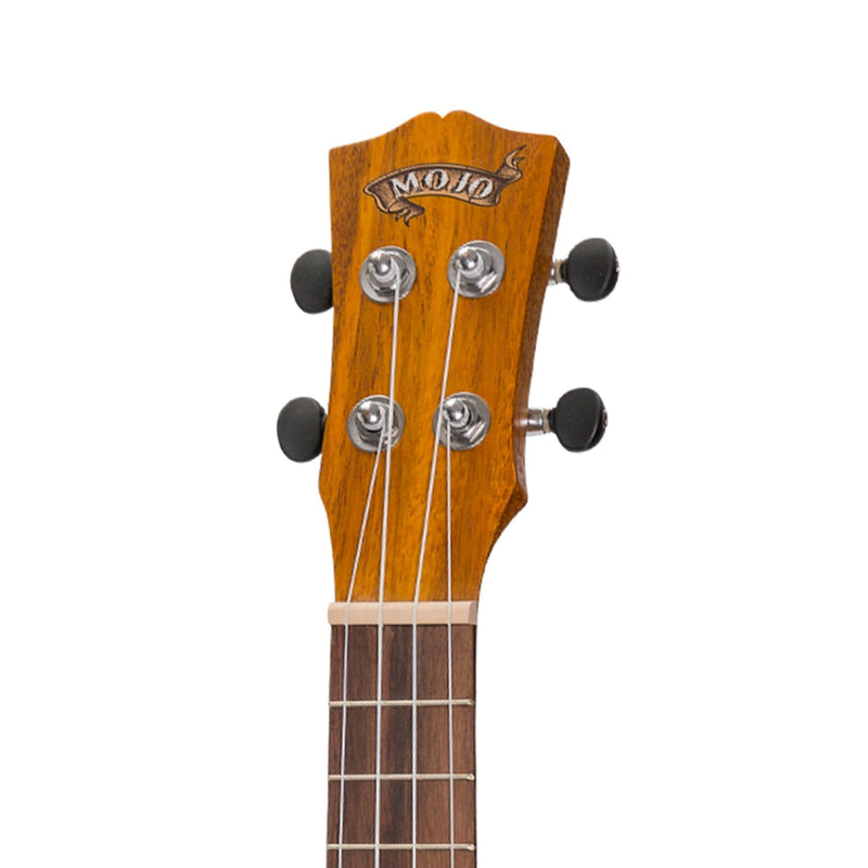 MSU-A30-NST-Mojo 'A30 Series' All Acacia Soprano Ukulele (Natural Satin)-Living Music