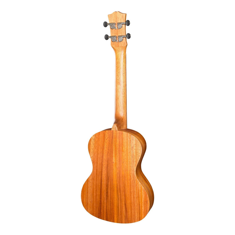 MTU-B80P-NST-Mojo 'B80 Series' All Bubinga Electric Tenor Ukulele (Natural Satin)-Living Music