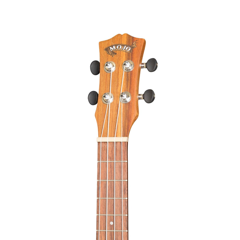 MTU-B80P-NST-Mojo 'B80 Series' All Bubinga Electric Tenor Ukulele (Natural Satin)-Living Music