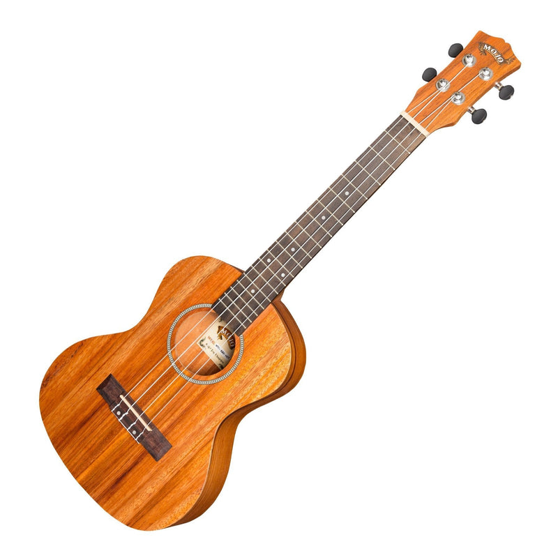 MTU-B80-NST-Mojo 'B80 Series' All Bubinga Tenor Ukulele (Natural Satin)-Living Music