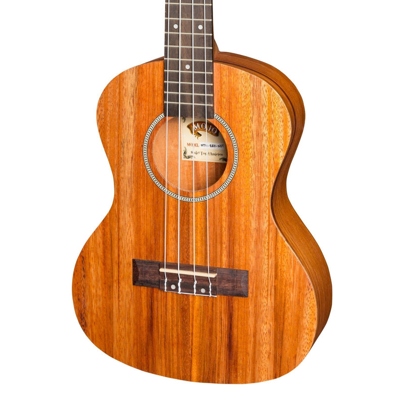 MTU-B80-NST-Mojo 'B80 Series' All Bubinga Tenor Ukulele (Natural Satin)-Living Music