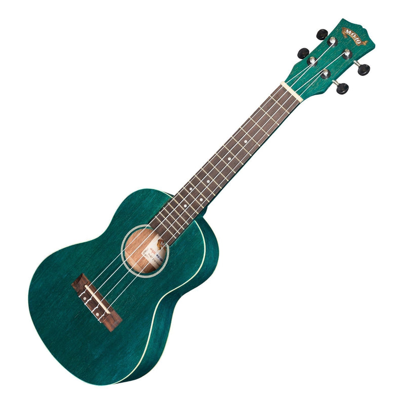 MCU-C66-BLUE-Mojo 'Colour Series' Concert Ukulele (Blue)-Living Music