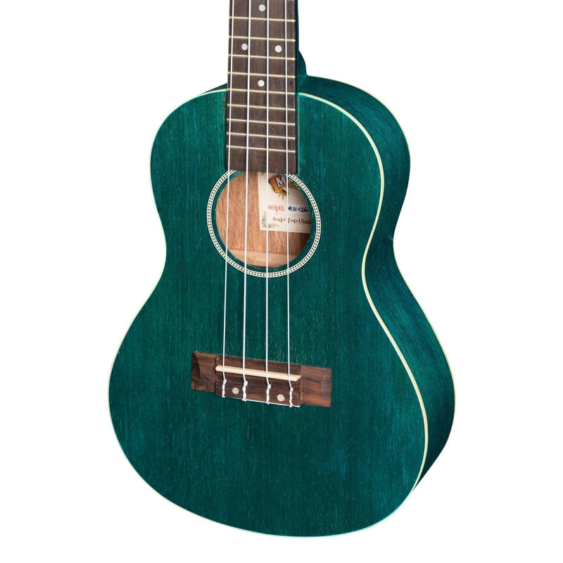 MCU-C66-BLUE-Mojo 'Colour Series' Concert Ukulele (Blue)-Living Music