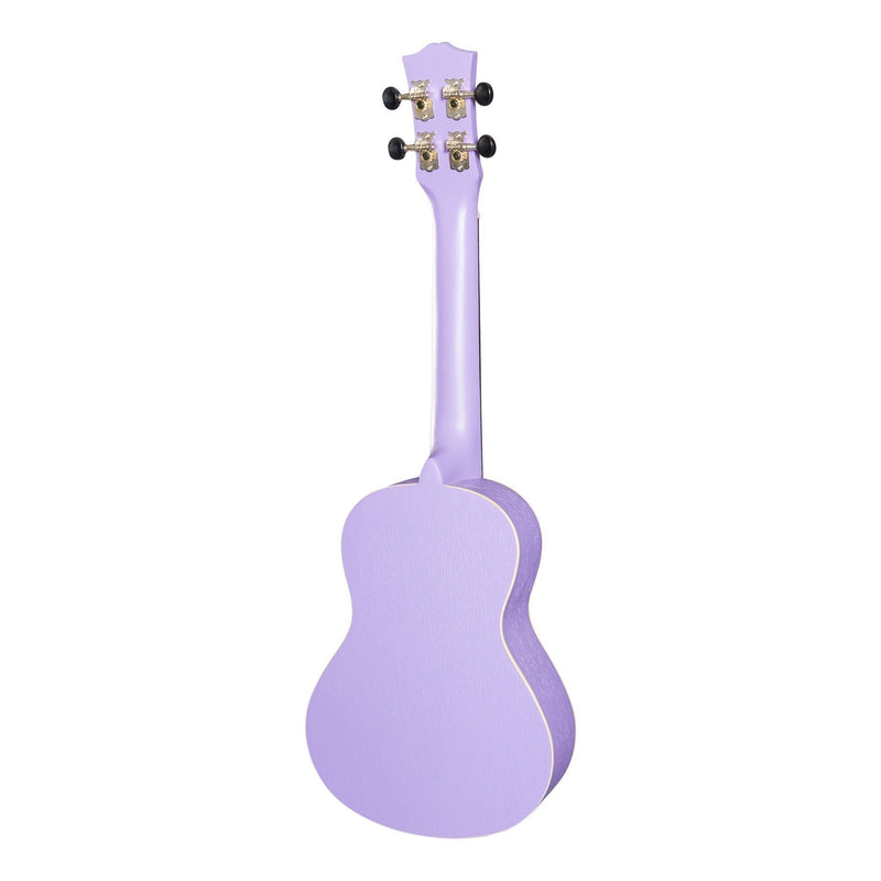 -Mojo 'Colour Series' Concert Ukulele (Purple)-Living Music