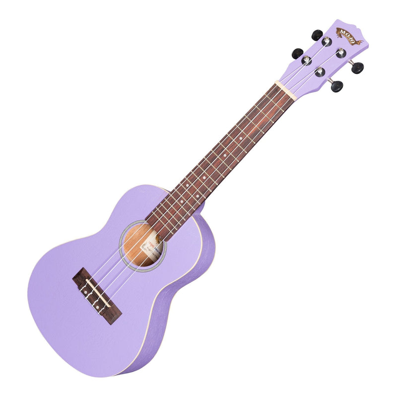 -Mojo 'Colour Series' Concert Ukulele (Purple)-Living Music