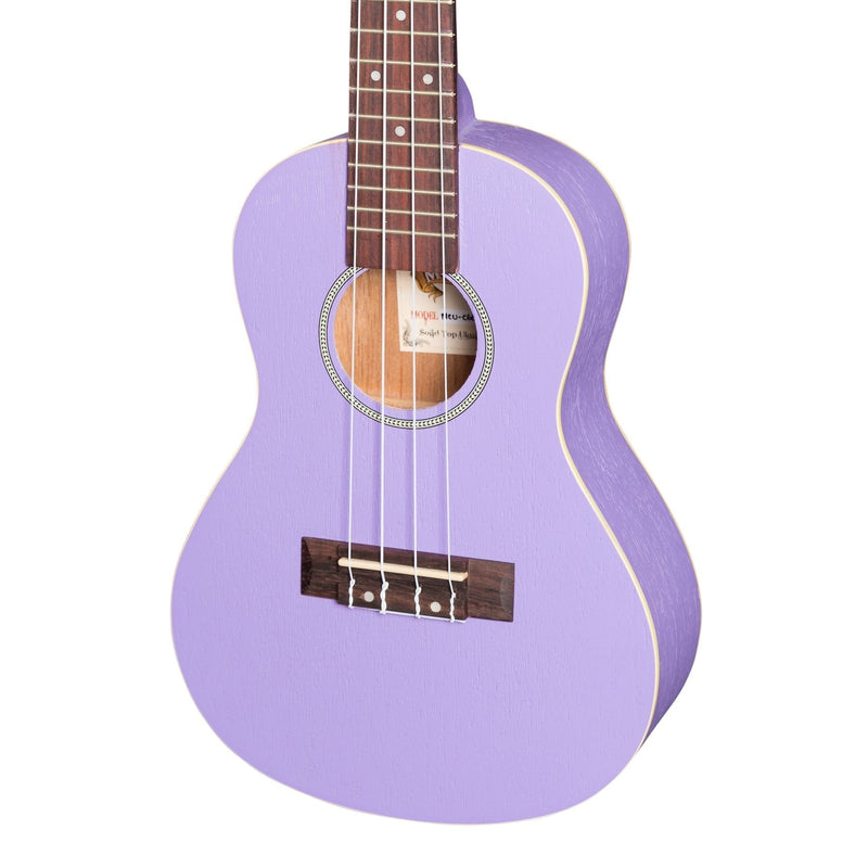 -Mojo 'Colour Series' Concert Ukulele (Purple)-Living Music