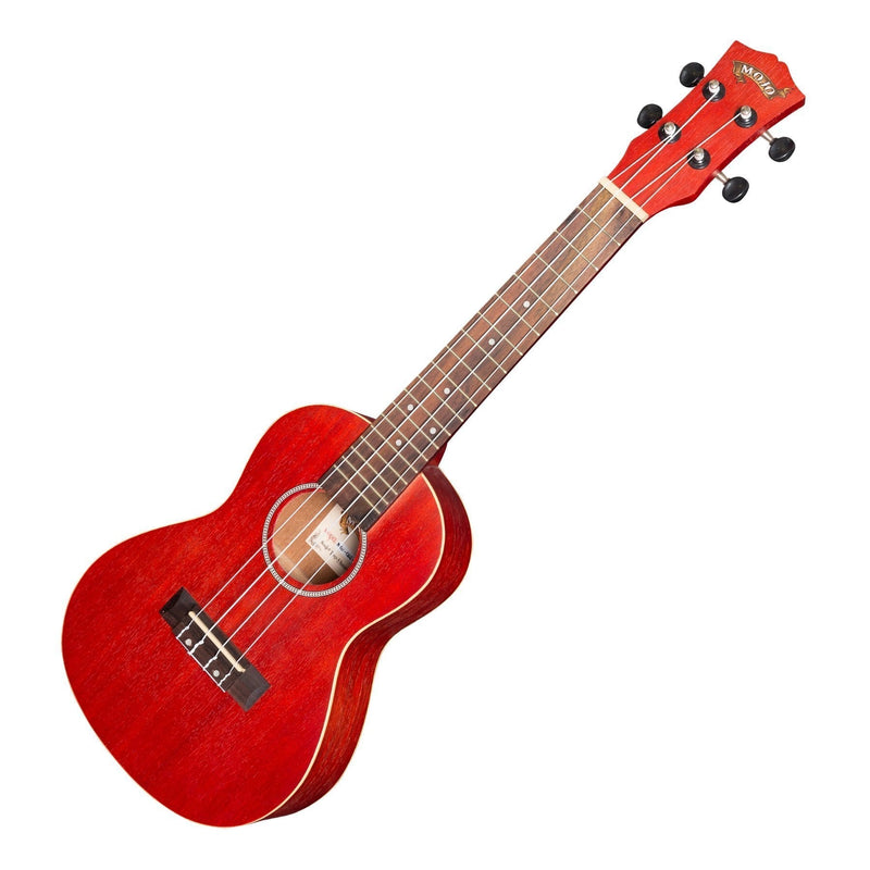-Mojo 'Colour Series' Concert Ukulele (Wine Red)-Living Music