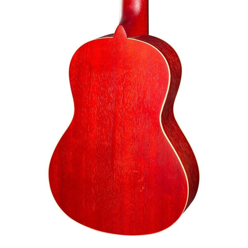 -Mojo 'Colour Series' Concert Ukulele (Wine Red)-Living Music