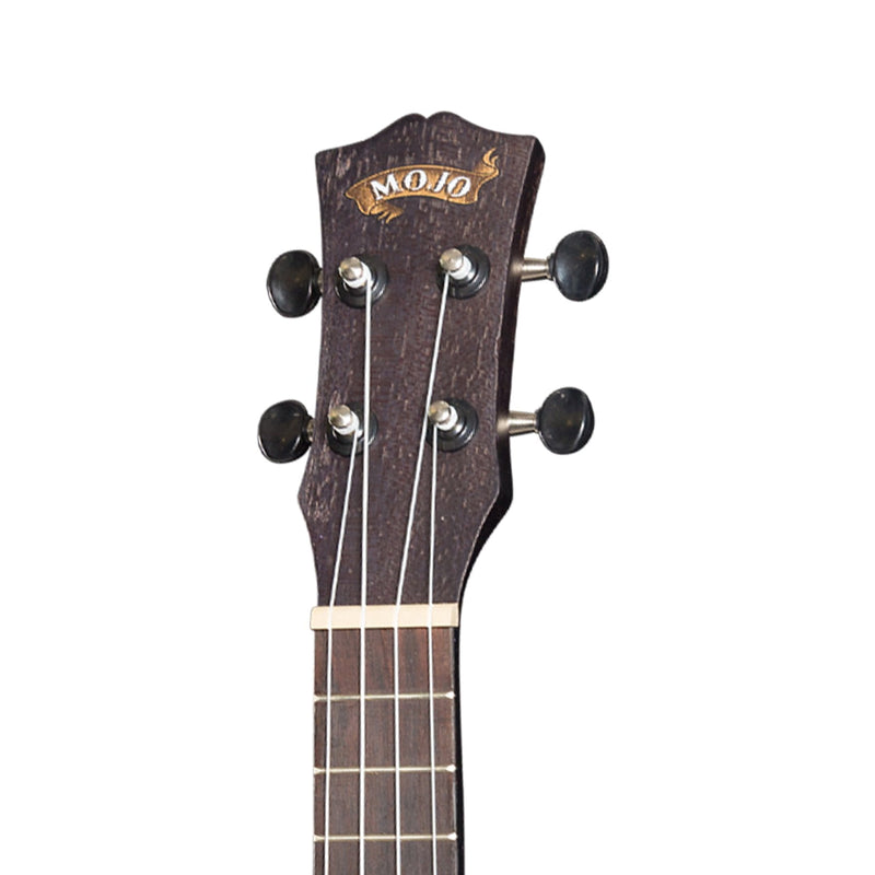 -Mojo 'Colour Series' Soprano Ukulele (Black)-Living Music
