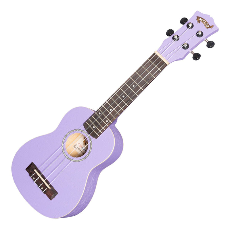 MSU-C66-PUR-Mojo 'Colour Series' Soprano Ukulele (Purple)-Living Music