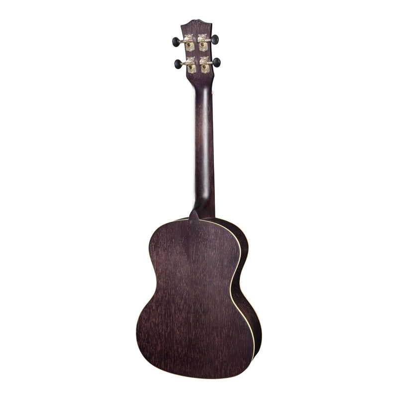 MTU-C66-BLK-Mojo 'Colour Series' Tenor Ukulele (Black)-Living Music