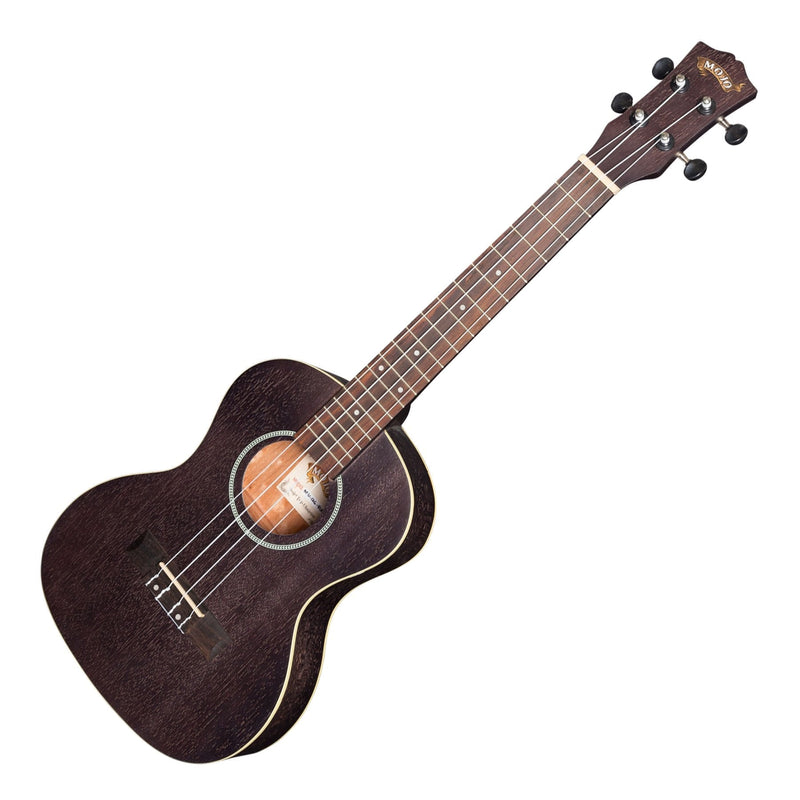 MTU-C66-BLK-Mojo 'Colour Series' Tenor Ukulele (Black)-Living Music