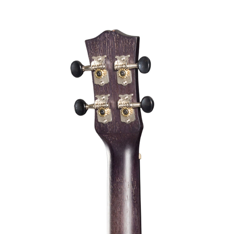 MTU-C66-BLK-Mojo 'Colour Series' Tenor Ukulele (Black)-Living Music