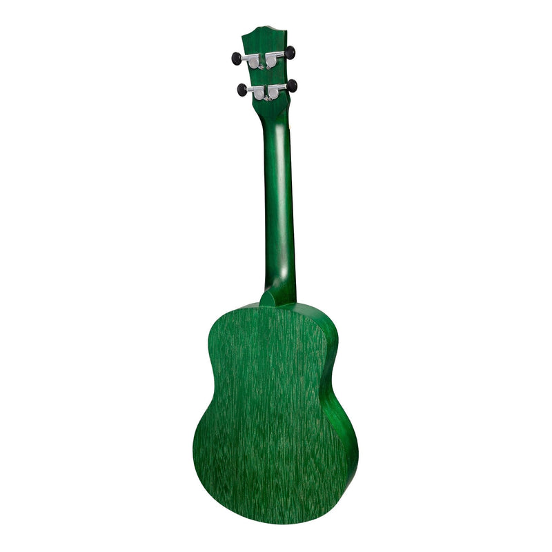 MTU-C66-TGR-Mojo 'Colour Series' Tenor Ukulele (Green)-Living Music