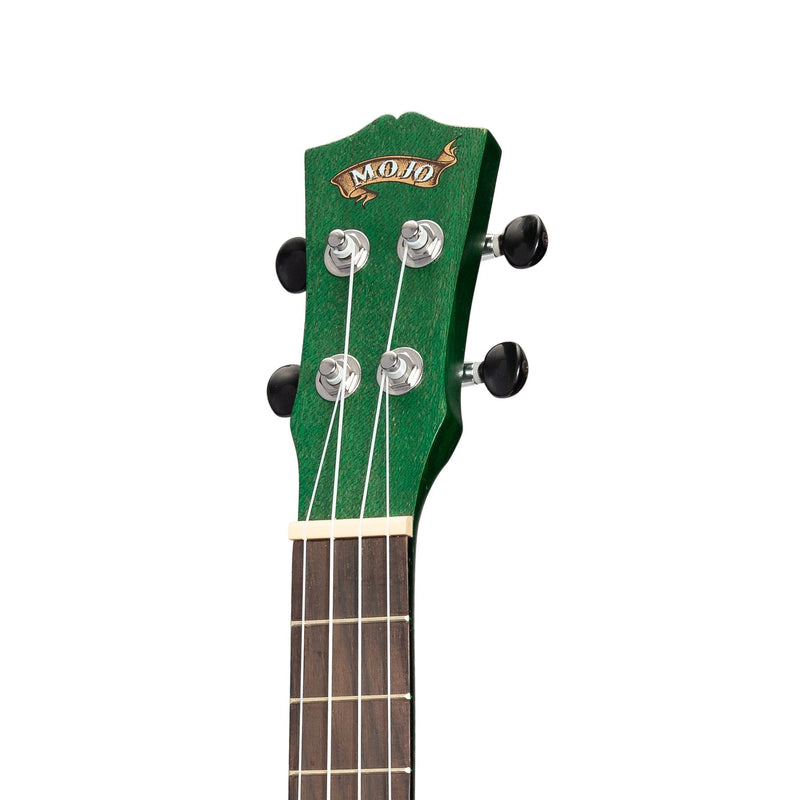 MTU-C66-TGR-Mojo 'Colour Series' Tenor Ukulele (Green)-Living Music