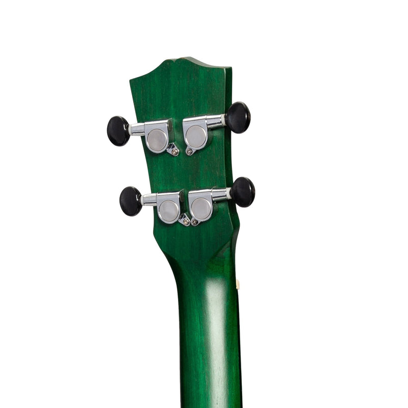 MTU-C66-TGR-Mojo 'Colour Series' Tenor Ukulele (Green)-Living Music