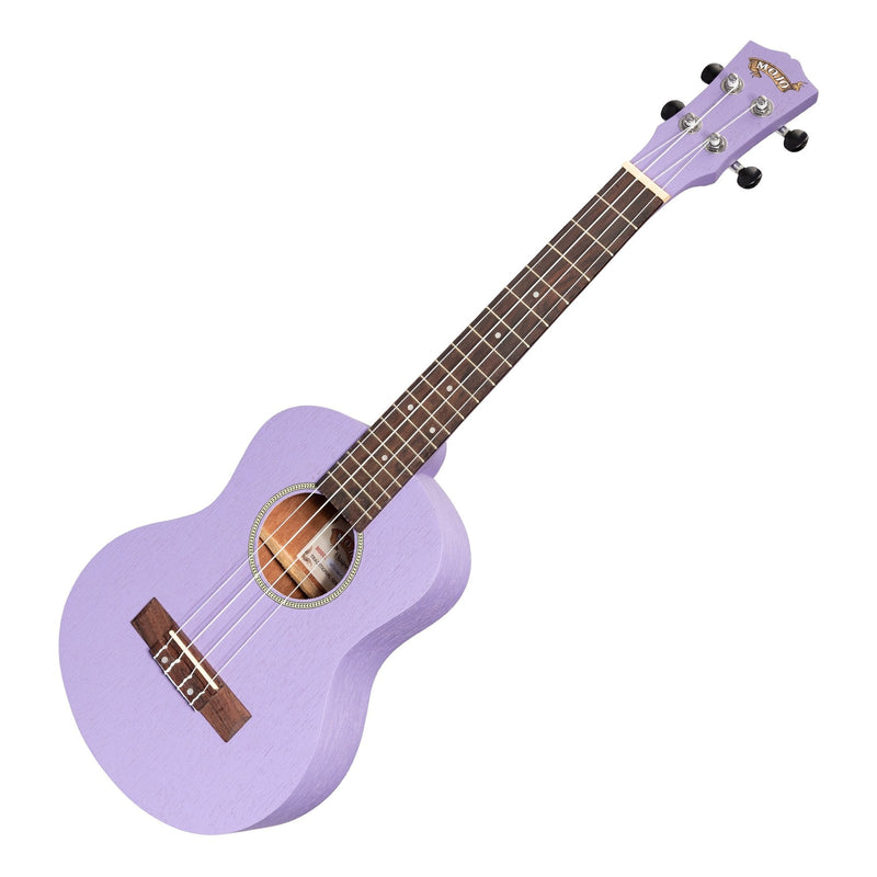 MTU-C66-PUR-Mojo 'Colour Series' Tenor Ukulele (Purple)-Living Music