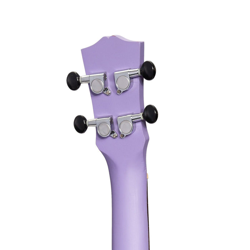 MTU-C66-PUR-Mojo 'Colour Series' Tenor Ukulele (Purple)-Living Music