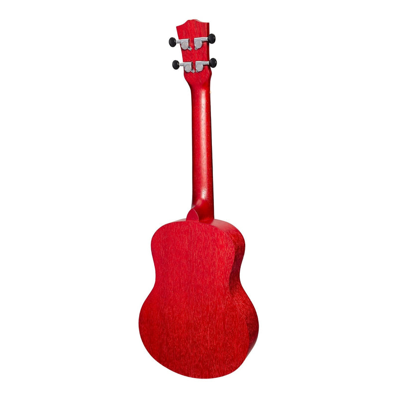 MTU-C66-WRD-Mojo 'Colour Series' Tenor Ukulele (Wine Red)-Living Music