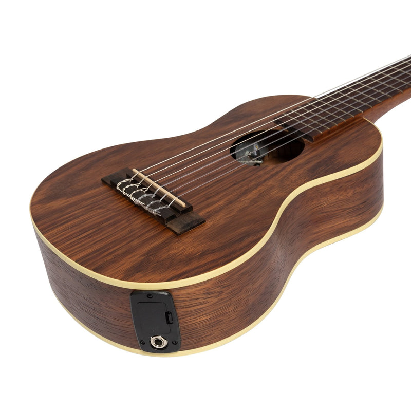 MGT-G2P-RWD-Mojo 'Guitarulele' 1/4 Size Classical Guitar with Pickup (Rosewood)-Living Music