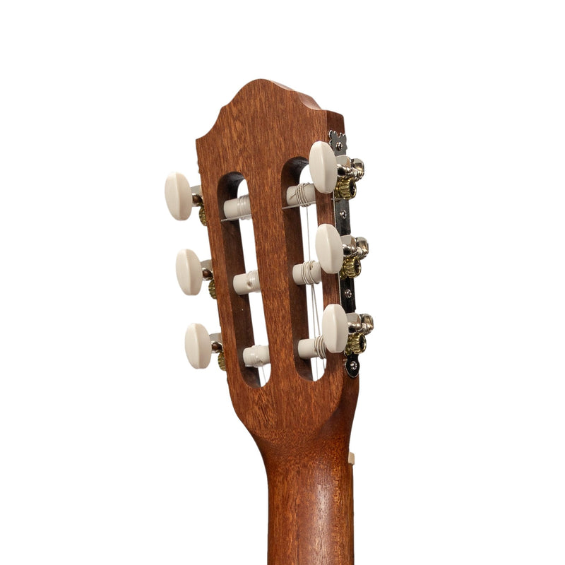 MGT-G2P-RWD-Mojo 'Guitarulele' 1/4 Size Classical Guitar with Pickup (Rosewood)-Living Music