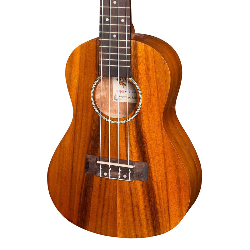 MCU-K20-NST-Mojo 'K20 Series' All Koa Concert Ukulele (Natural Satin)-Living Music