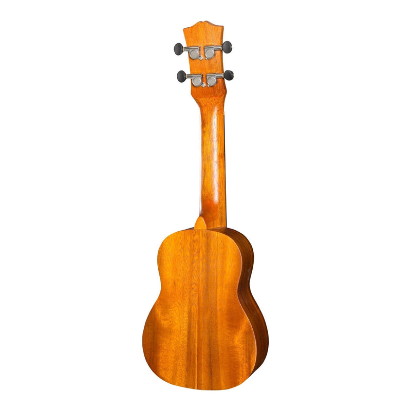 -Mojo 'K20 Series' All Koa Electric Soprano Ukulele (Natural Satin)-Living Music
