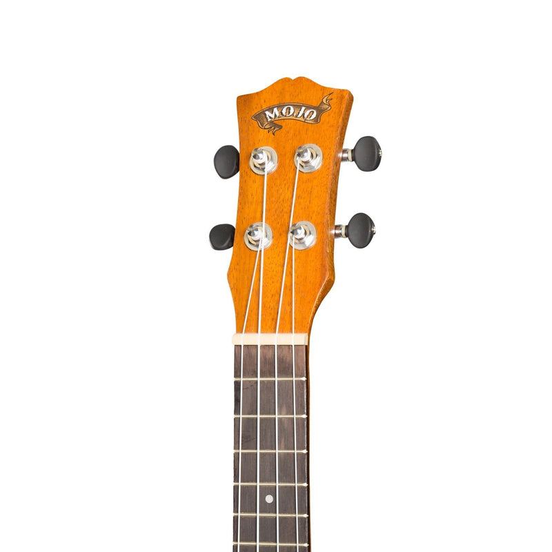 MSU-K20P-NST-Mojo 'K20 Series' All Koa Electric Soprano Ukulele (Natural Satin)-Living Music