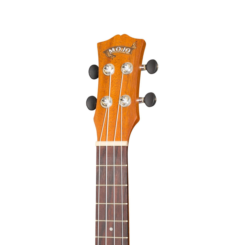 MTU-K20P-NST-Mojo 'K20 Series' All Koa Electric Tenor Ukulele (Natural Satin)-Living Music