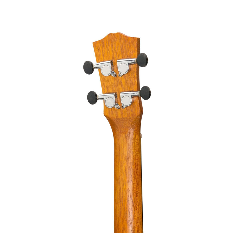 -Mojo 'K20 Series' All Koa Electric Tenor Ukulele with Built-in Tuner (Natural Satin)-Living Music